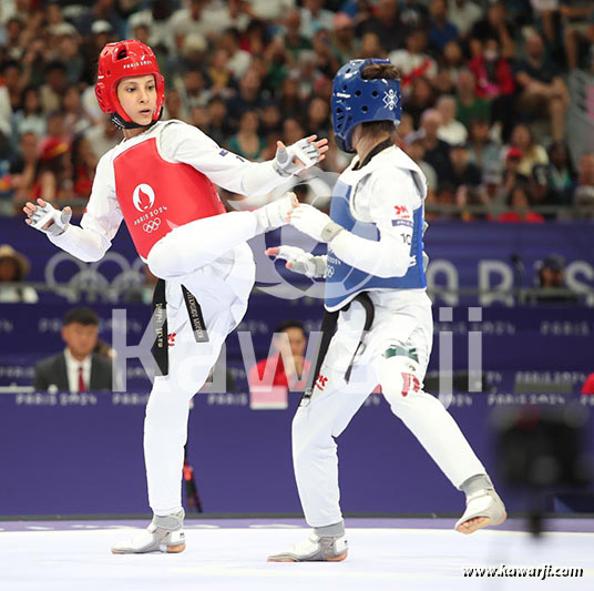 JO 2024 : Ikram Dhahri (Taekwondo)