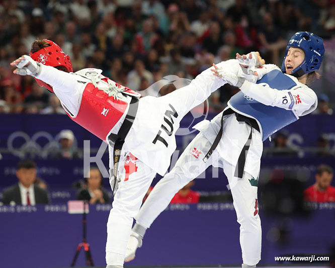 JO 2024 : Ikram Dhahri (Taekwondo)