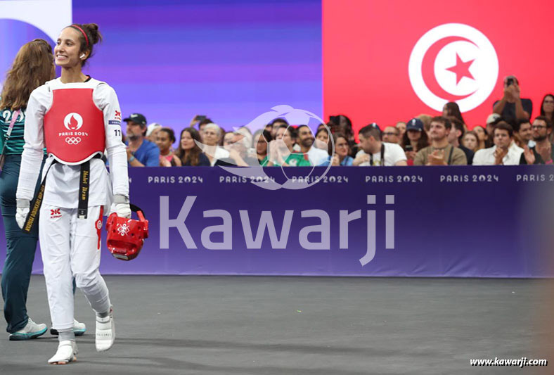 JO 2024 : Ikram Dhahri (Quarts-Taekwondo)