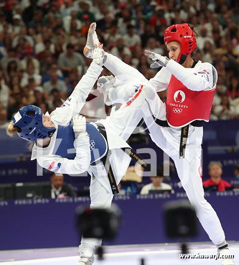 JO 2024 : Ikram Dhahri (Quarts-Taekwondo)