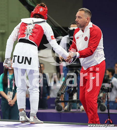 JO 2024 : Ikram Dhahri (Quarts-Taekwondo)