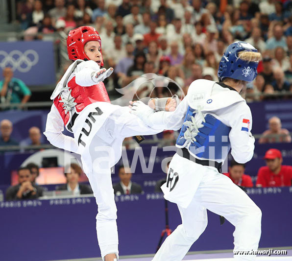 JO 2024 : Ikram Dhahri (Quarts-Taekwondo)