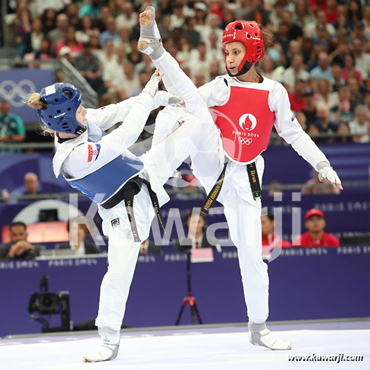 JO 2024 : Ikram Dhahri (Quarts-Taekwondo)