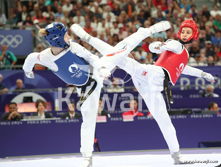 JO 2024 : Ikram Dhahri (Quarts-Taekwondo)