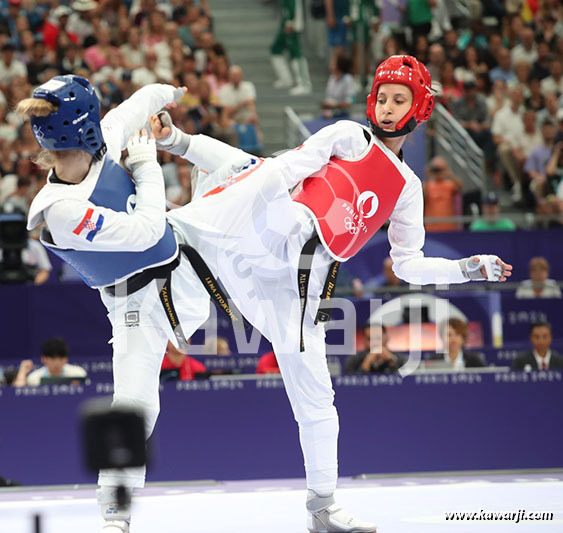 JO 2024 : Ikram Dhahri (Quarts-Taekwondo)