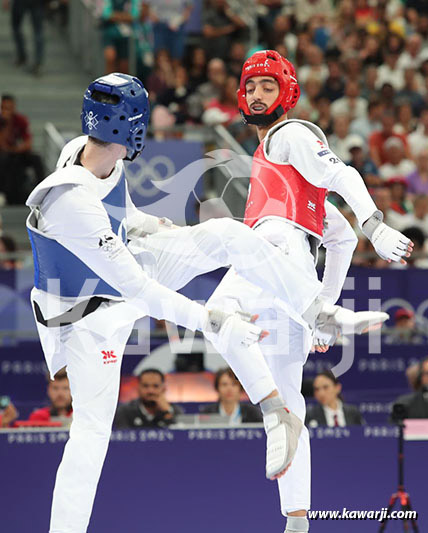 JO 2024 : Khalil Jendoubi (Quarts-Taekwondo)