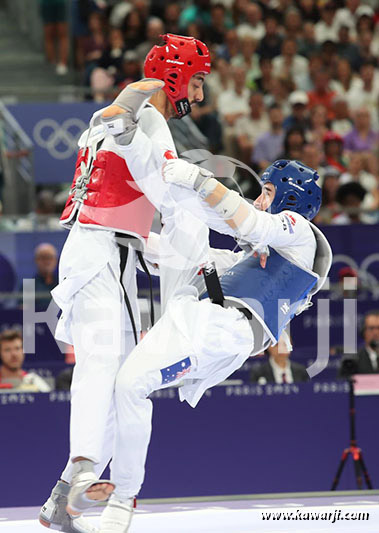 JO 2024 : Khalil Jendoubi (Quarts-Taekwondo)