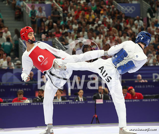 JO 2024 : Khalil Jendoubi (Quarts-Taekwondo)