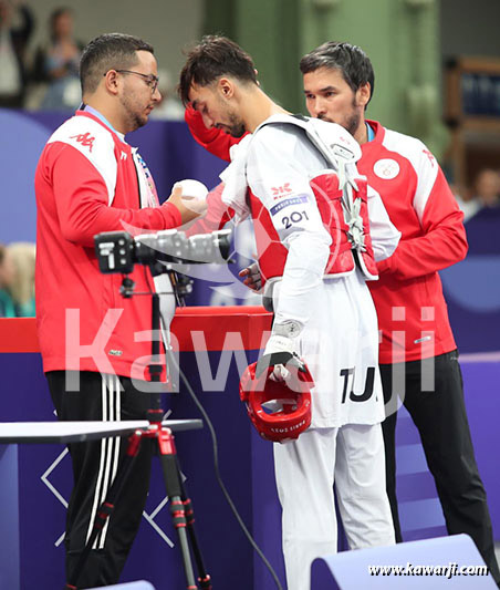 JO 2024 : Khalil Jendoubi (Quarts-Taekwondo)