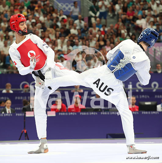 JO 2024 : Khalil Jendoubi (Quarts-Taekwondo)