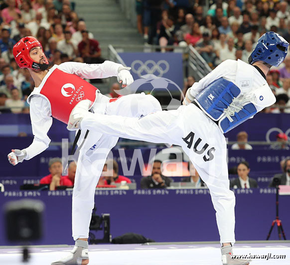 JO 2024 : Khalil Jendoubi (Quarts-Taekwondo)