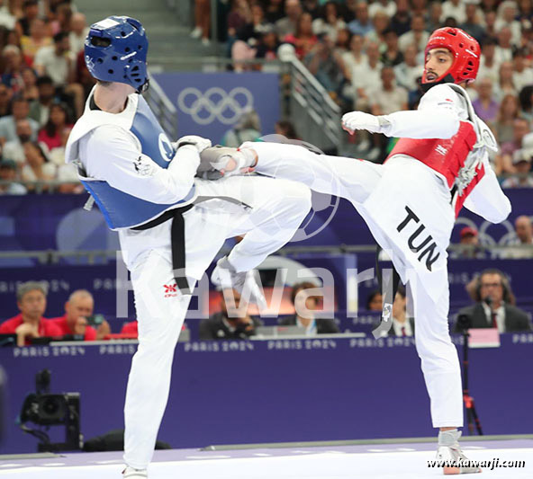 JO 2024 : Khalil Jendoubi (Quarts-Taekwondo)