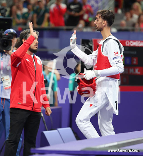 JO 2024 : Khalil Jendoubi (Quarts-Taekwondo)