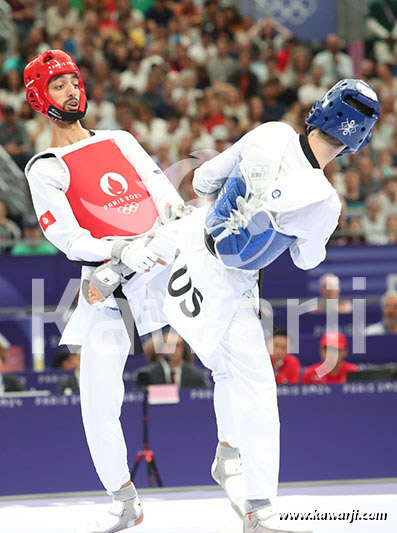 JO 2024 : Khalil Jendoubi (Quarts-Taekwondo)