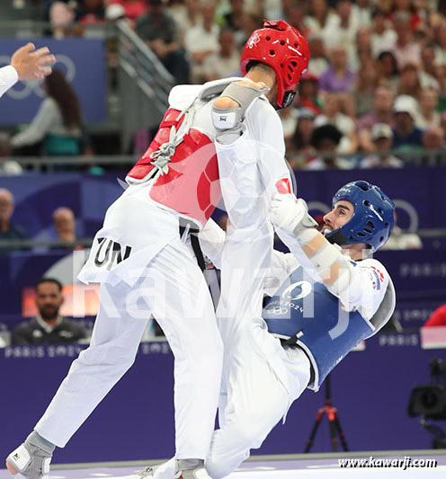 JO 2024 : Khalil Jendoubi (Quarts-Taekwondo)