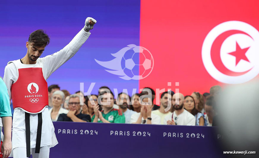 JO 2024 : Khalil Jendoubi (Quarts-Taekwondo)