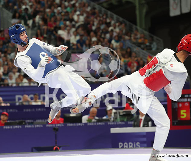 JO 2024 : Khalil Jendoubi (Quarts-Taekwondo)