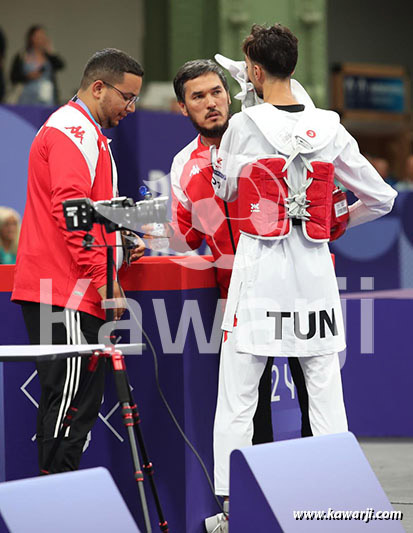 JO 2024 : Khalil Jendoubi (Quarts-Taekwondo)