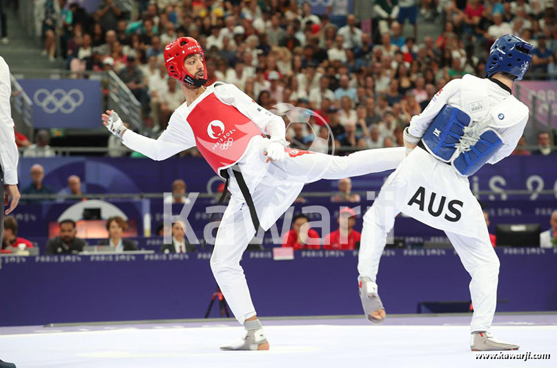 JO 2024 : Khalil Jendoubi (Quarts-Taekwondo)