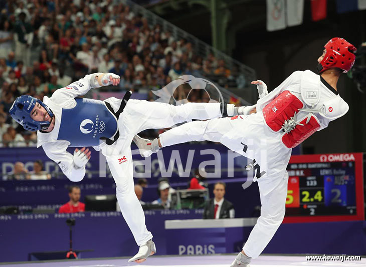 JO 2024 : Khalil Jendoubi (Quarts-Taekwondo)