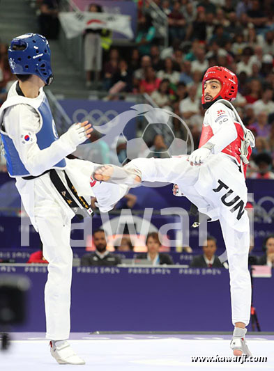 JO 2024 : Khalil Jendoubi (Demies-Taekwondo)