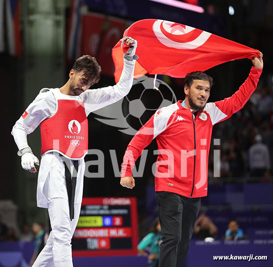 JO 2024 : Khalil Jendoubi (Médaille de bronze-Taekwondo)