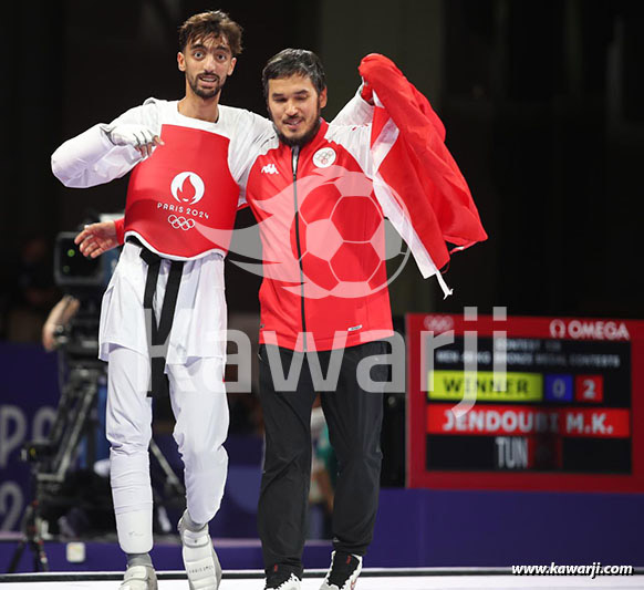 JO 2024 : Khalil Jendoubi (Médaille de bronze-Taekwondo)