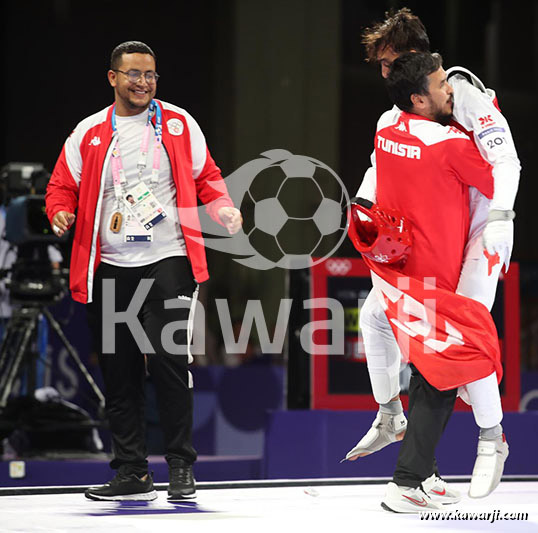 JO 2024 : Khalil Jendoubi (Médaille de bronze-Taekwondo)