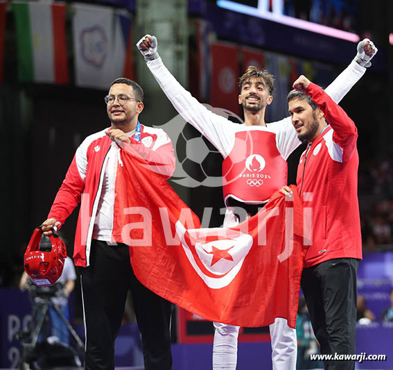 JO 2024 : Khalil Jendoubi (Médaille de bronze-Taekwondo)