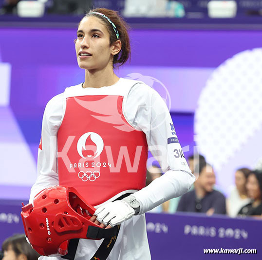 JO 2024 : Chaima Toumi (Quarts Taekwondo-57 kg)