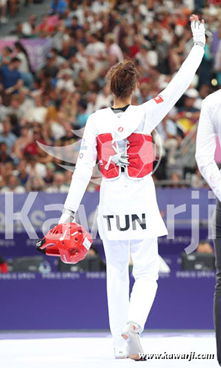 JO 2024 : Chaima Toumi (Quarts Taekwondo-57 kg)