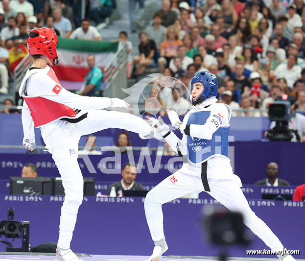 JO 2024 : Chaima Toumi (Quarts Taekwondo-57 kg)