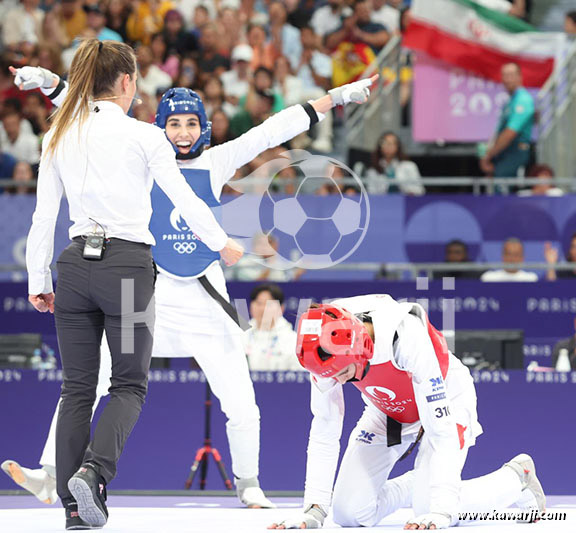 JO 2024 : Chaima Toumi (Quarts Taekwondo-57 kg)