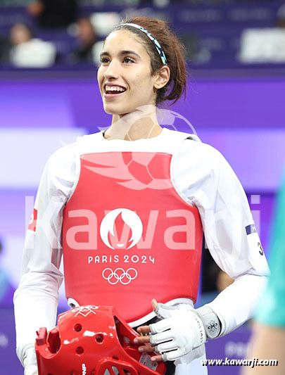 JO 2024 : Chaima Toumi (Quarts Taekwondo-57 kg)