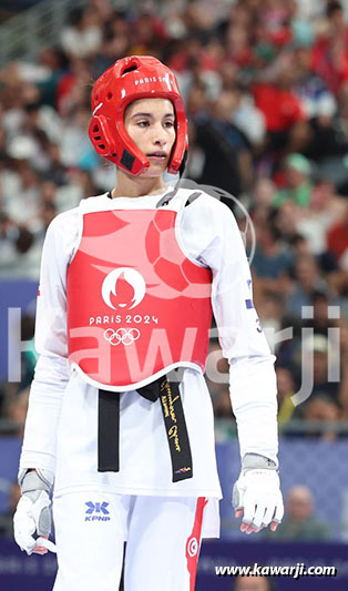 JO 2024 : Chaima Toumi (Quarts Taekwondo-57 kg)