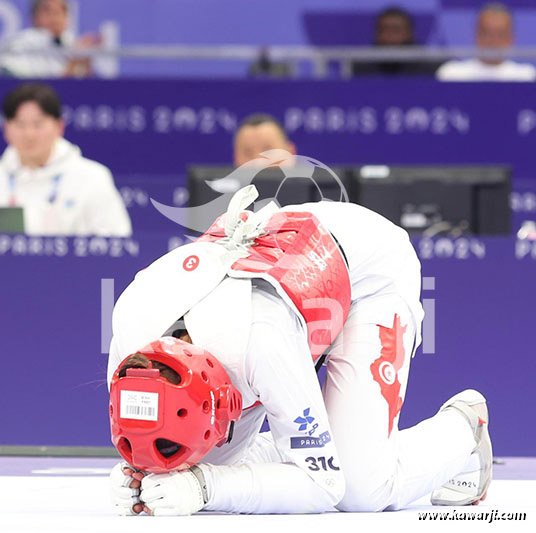 JO 2024 : Chaima Toumi (Quarts Taekwondo-57 kg)