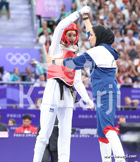 JO 2024 : Chaima Toumi (Quarts Taekwondo-57 kg)