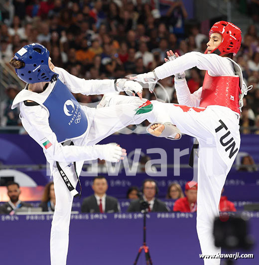 JO 2024 : Chaima Toumi (Repêchage Taekwondo-57 kg)