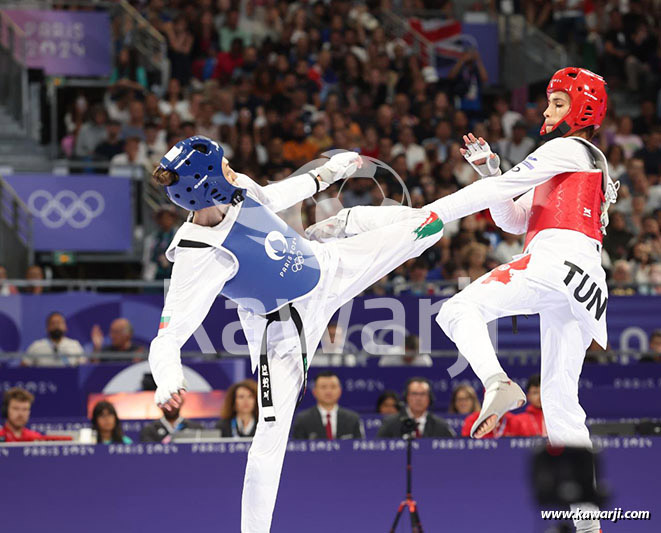 JO 2024 : Chaima Toumi (Repêchage Taekwondo-57 kg)