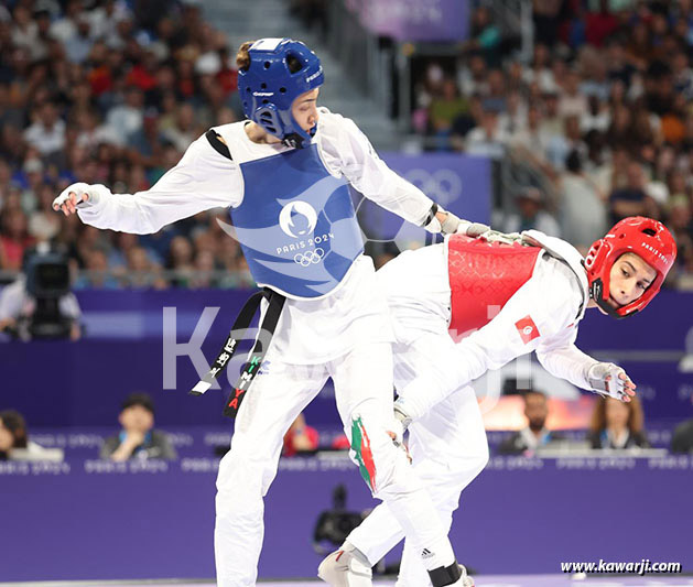 JO 2024 : Chaima Toumi (Repêchage Taekwondo-57 kg)