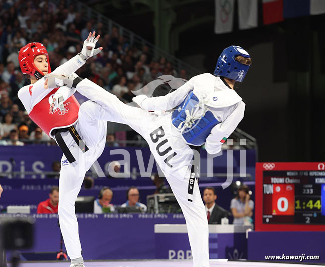 JO 2024 : Chaima Toumi (Repêchage Taekwondo-57 kg)