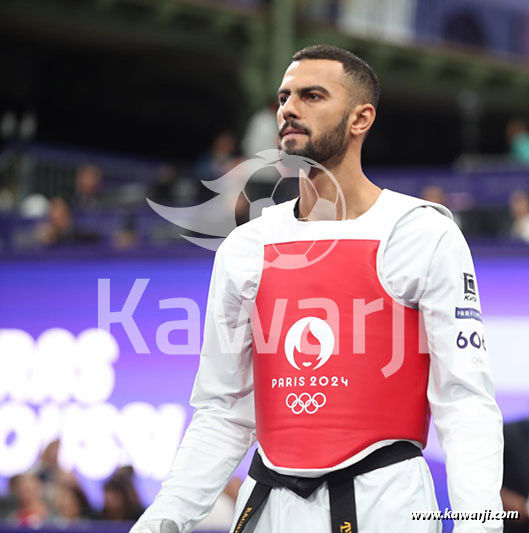 JO 2024 : Firas Kattoussi (Huitièmes Taekwondo -80 kg)