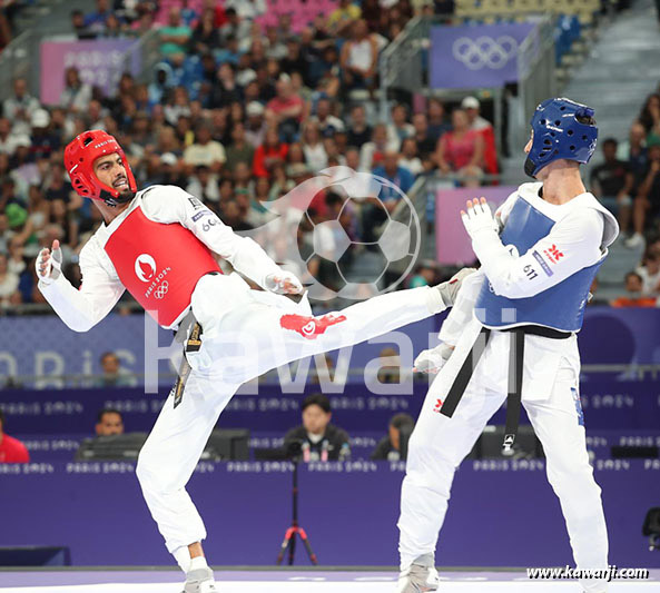 JO 2024 : Firas Katoussi (Huitièmes Taekwondo -80 kg)