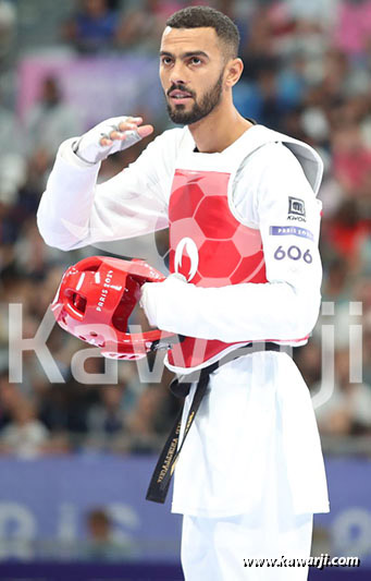 JO 2024 : Firas Kattoussi (Huitièmes Taekwondo -80 kg)