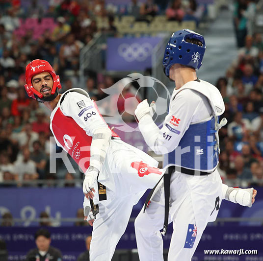 JO 2024 : Firas Katoussi (Huitièmes Taekwondo -80 kg)