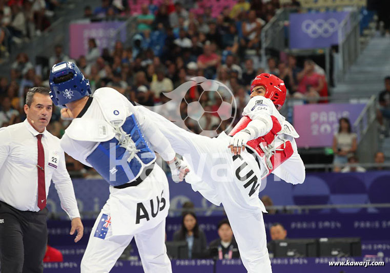 JO 2024 : Firas Katoussi (Huitièmes Taekwondo -80 kg)