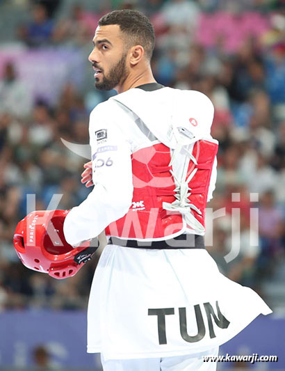 JO 2024 : Firas Kattoussi (Huitièmes Taekwondo -80 kg)