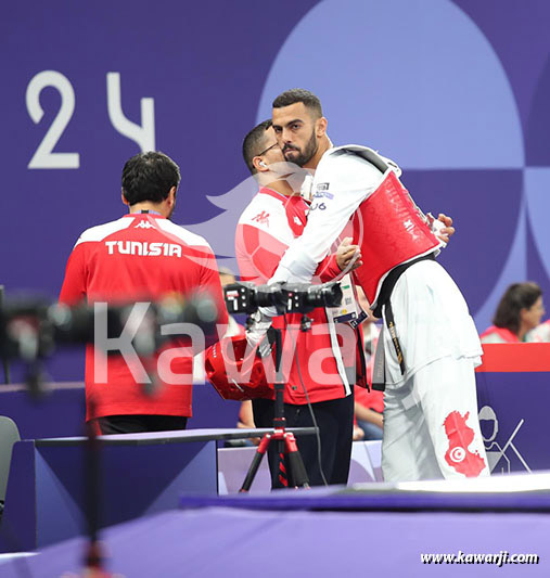 JO 2024 : Firas Kattoussi (Huitièmes Taekwondo -80 kg)