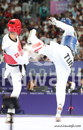 JO 2024 : Firas Kattoussi (Quarts Taekwondo -80 kg)