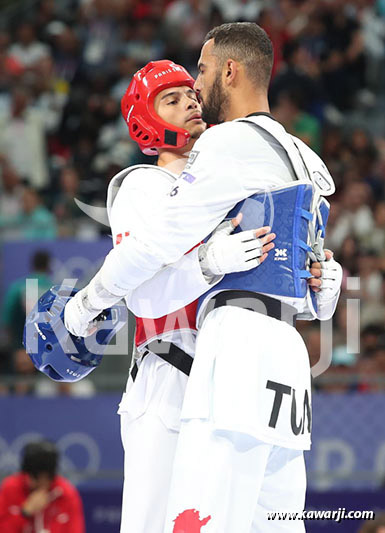 JO 2024 : Firas Katoussi (Quarts Taekwondo -80 kg)